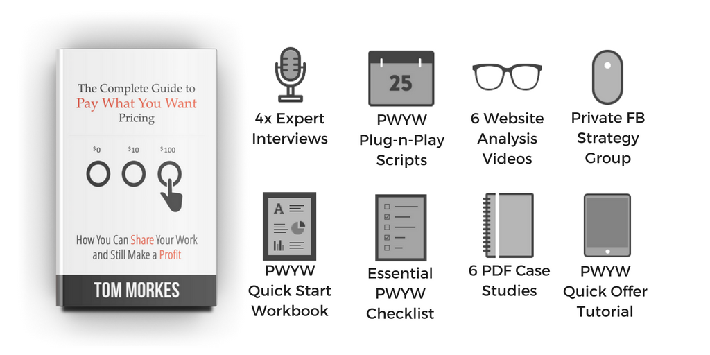 PWYWpackage - [Book] The Complete Guide to Pay What You Want Pricing