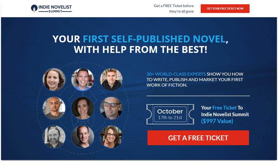indie novelist summit - Virtual Summit: a step by step guide to creating, hosting, and launching your first summit