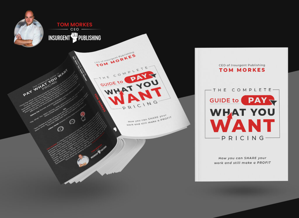 Pay What You Want mockup - New Book Cover Reveal (And Why I'm Releasing This Book As An NFT)